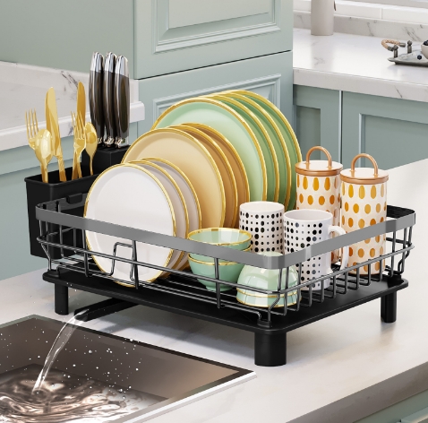 For kitchen household multi-function dish rack drain rack storage rack dishes dry water drain